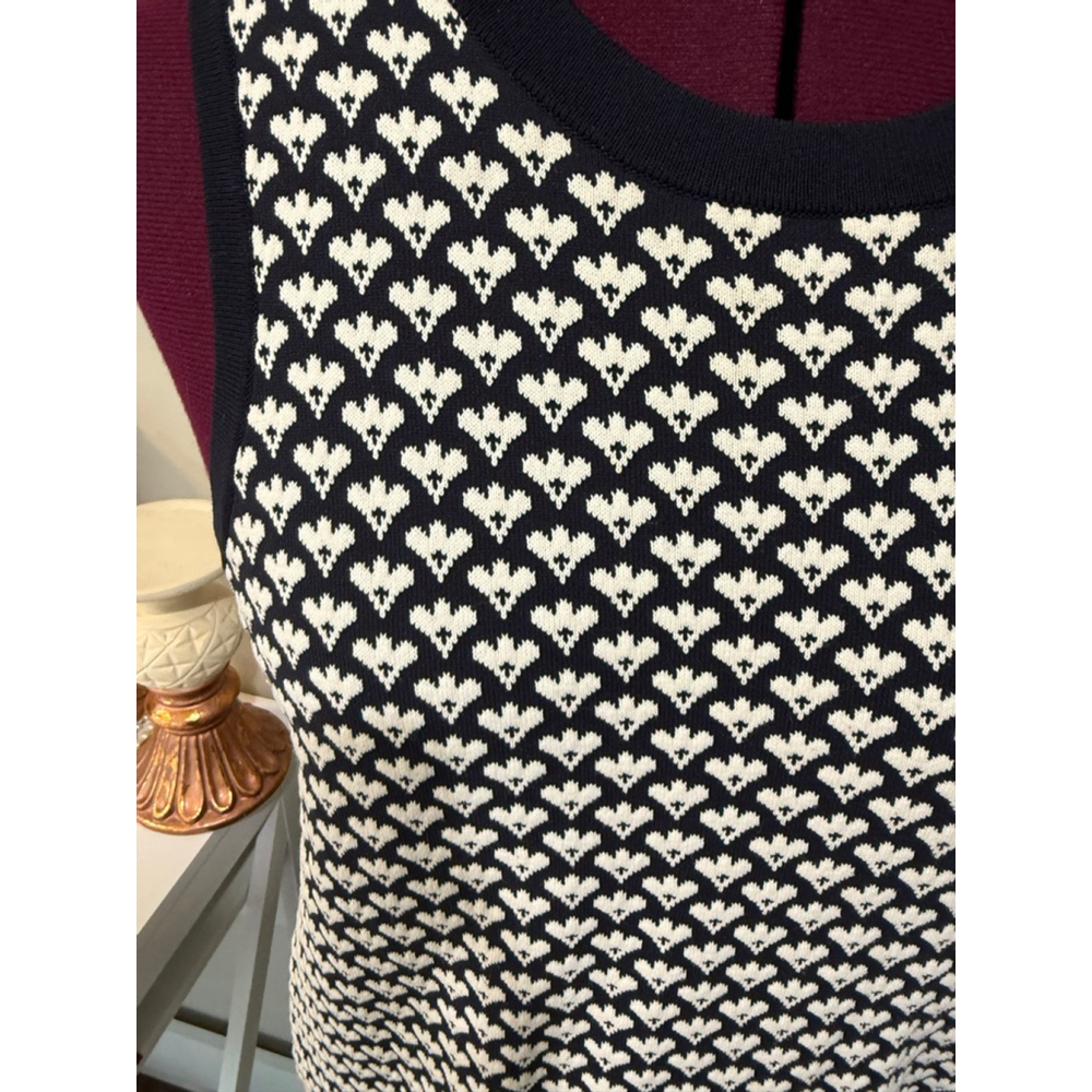 Ann Taylor Midi Knit Dress Medium Petite - Picture 2 of 5